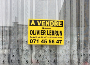 Autocollant A vendre pour notaire Autocollant A vendre pour notaire